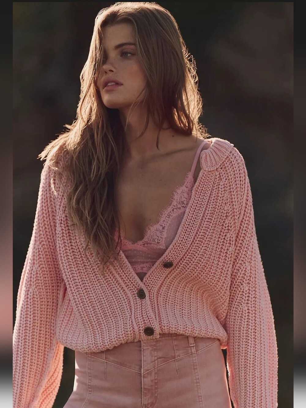 Free People NIB Sweet Nothing Cardi Cardigan
